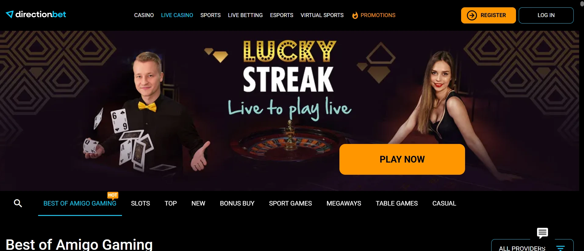 Directionbet kasyno online